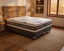Ver imagem 1 de Cama Castor Queen Silver Star Air Double Face Tecnopedic 158x198x61 + Box Castor