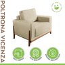 Poltrona para Sala de Estar Vicenza Mm Top 90cm - 2
