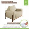 Poltrona para Sala de Estar Vicenza Mm Top 90cm - 4
