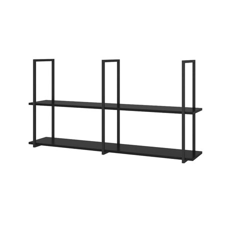 Prateleira Suspensa Grande Estilo industrial Nicho Cozinha Aurora - ÉdeCasaMóveis                                                              