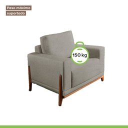 Poltrona para Sala de Estar Vicenza Mm Top 90cm - 7