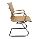 Ver imagem 4 de Kit 2 Cadeiras Presidente Esteirinha Baixa com Base Fixa