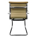 Ver imagem 5 de Kit 2 Cadeiras Presidente Esteirinha Baixa com Base Fixa