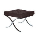 Ver imagem 1 de Banqueta Barcelona Base Cromada Couro Ecologico:café