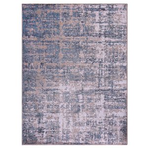 Tapete para Sala Classic Bahamas 9 Creme-Azul 2,00x2,50M - J Serrano