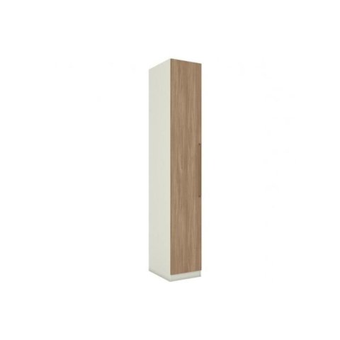 Modulado de Quarto Guarda Roupa Seletto MC01 C- 1 Porta Areia-Jequitibá - Henn