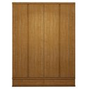 Ver imagem 2 de Guarda Roupa Casal 4 Portas com 5 Gavetas 100% MDF Urbano