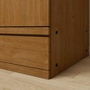 Ver imagem 6 de Guarda Roupa Casal 4 Portas com 5 Gavetas 100% MDF Urbano