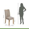 Conjunto com 6 Cadeiras para Sala de Jantar Apogeu - 6