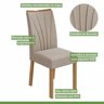 Conjunto com 6 Cadeiras para Sala de Jantar Apogeu - 4
