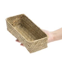 Cesto quadrado de seagrass 24cm - Oikos - 2