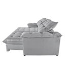 Ver imagem 4 de Sofá Retrátil e Reclinável 2,80m Pillow de 25 Cm Molas Pocket Berlin - Movenzo Estofados