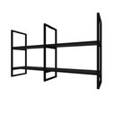 Ver imagem 4 de Prateleira Industrial Suspensa prateleira industrial cozinha prateleira suspensa teto preta