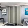 Cortina Blackout Linho Pesado Cinza Médio 4,50 M x 2,60 M - 1