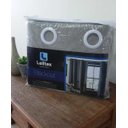Ver imagem 3 de Cortina Blackout Linho Pesado Cinza Médio 4,50 M X 2,60 M