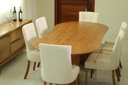 Ver imagem 1 de Sala de Jantar 2,40m com 6 Cadeiras Elegance Royal - Requinte Salas