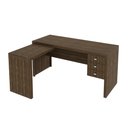 Ver imagem 1 de Mesa para Escritório Home Office ME4106 MDP Nogal - Gran Belo