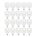 Ver imagem 1 de Kit 20 Lâmpadas Led Branca 20w Bulbo T80 Fortled