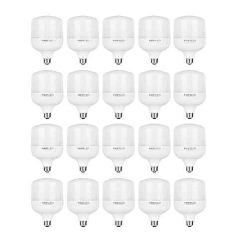Kit 20 Lâmpadas Led Branca 20w Bulbo T80 Fortled