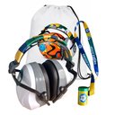 Ver imagem 1 de Kit Torcedor Autista Abafador de Ruidos 26 Db Mochila e Buzina e Cordão Especial