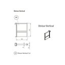 Ver imagem 3 de Divisor Vertical Avantbox Fgvtn Inox - 0076.05f0110v00