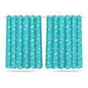 Ver imagem 1 de Cortina Infantil Arco Íris Quarto Menina 2,60x1,50m