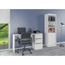 Ver imagem 3 de Escrivaninha 3 Gavetas Office 5105R Branco Fosco Atualle