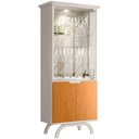 Ver mais imagens de Kit Aparador Buffet Bar Living com Cristaleira Adega Vicky N01 Off White Ypê - Lyam Decor