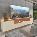 Ver imagem 1 de Rack para Tv até 85 Polegadas com Led com Pés Madeira Infinity 228cm