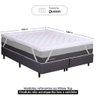 Pillow Top Queen 1000g Fibras Siliconadas Extra Macio 158x198cm Bf Colchões - 3