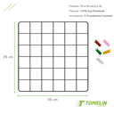 Ver imagem 6 de 3un Painel Para Fotos Mural De Recados 35x35 + 5 Prendedores