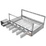 Gira Grill Inox c/ 6 Espetos Tridente + Espeto Grelha Pratic - 3