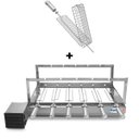 Ver imagem 1 de Gira Grill Inox c/ 6 Espetos Tridente + Espeto Grelha Pratic