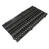 Pallet Estrado Piso Modular Preto 50 Pp 50x50x4 5 de 10 - 1