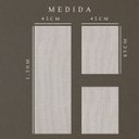 Ver imagem 7 de Tapete Kit Cozinha 3 Peças 1 Passadeira 1,30 X 0,45 2 Capacho 0,65 X 0,45 Rústico Antiderrapante Cru