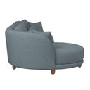 Ver imagem 7 de Sofá 05 Lugares 330cm Arizona com Chaise Direito Bouclé Azul Claro - Nexta Casa