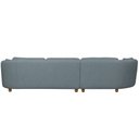 Ver mais imagens de Sofá 05 Lugares 330cm Arizona com Chaise Direito Bouclé Azul Claro - Nexta Casa