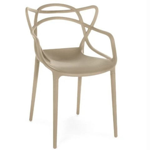 Cadeira Allegra Sala Jantar Cozinha:nude