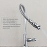 Torneira Bancada Cozinha Banheiro Mesa Bancada Gourmet Mangueira Flexível Metal Cromada Articulada - 8