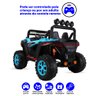 Jipe Elétrico Infantil 12v Utv Azul com Controle Remoto Zippy Toys - 4