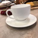 Ver imagem 2 de Xícara de Chá com Pires Branco 150ml