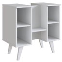 Ver imagem 6 de Gabinete para Banheiro 01 Porta e 4 Nichos B86 Branco Montana Novam