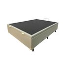 Ver imagem 2 de Base Cama Box Casal Baú Pistão a Gás e Revestimento Suede Bege Reforçada Brindade – 138x188cm