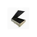 Ver imagem 6 de Base Cama Box Casal Baú Pistão a Gás e Revestimento Suede Bege Reforçada Brindade – 138x188cm