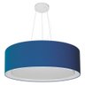 Pendente Cilíndrico Azul Marinho MJ-4125 Para Mesa de Jantar e Estar - 1
