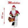Boneco Natal Papai Noel Pergaminho 90cm - 2