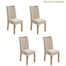 Conjunto com 4 Cadeiras para Sala de Jantar Apogeu - 1