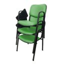 Ver imagem 1 de 03 Cadeiras Universitárias Linha Hotel Auditório Verde