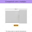 Ver imagem 2 de Puxador 59,2cm para Armário Cozinha Aéreo de Canto 90cm Veneza Multimóveis Mp3088 Branco