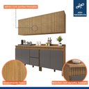 Ver imagem 4 de Cozinha 4 Peças 10 Portas 1 Gaveta Imperial Yescasa